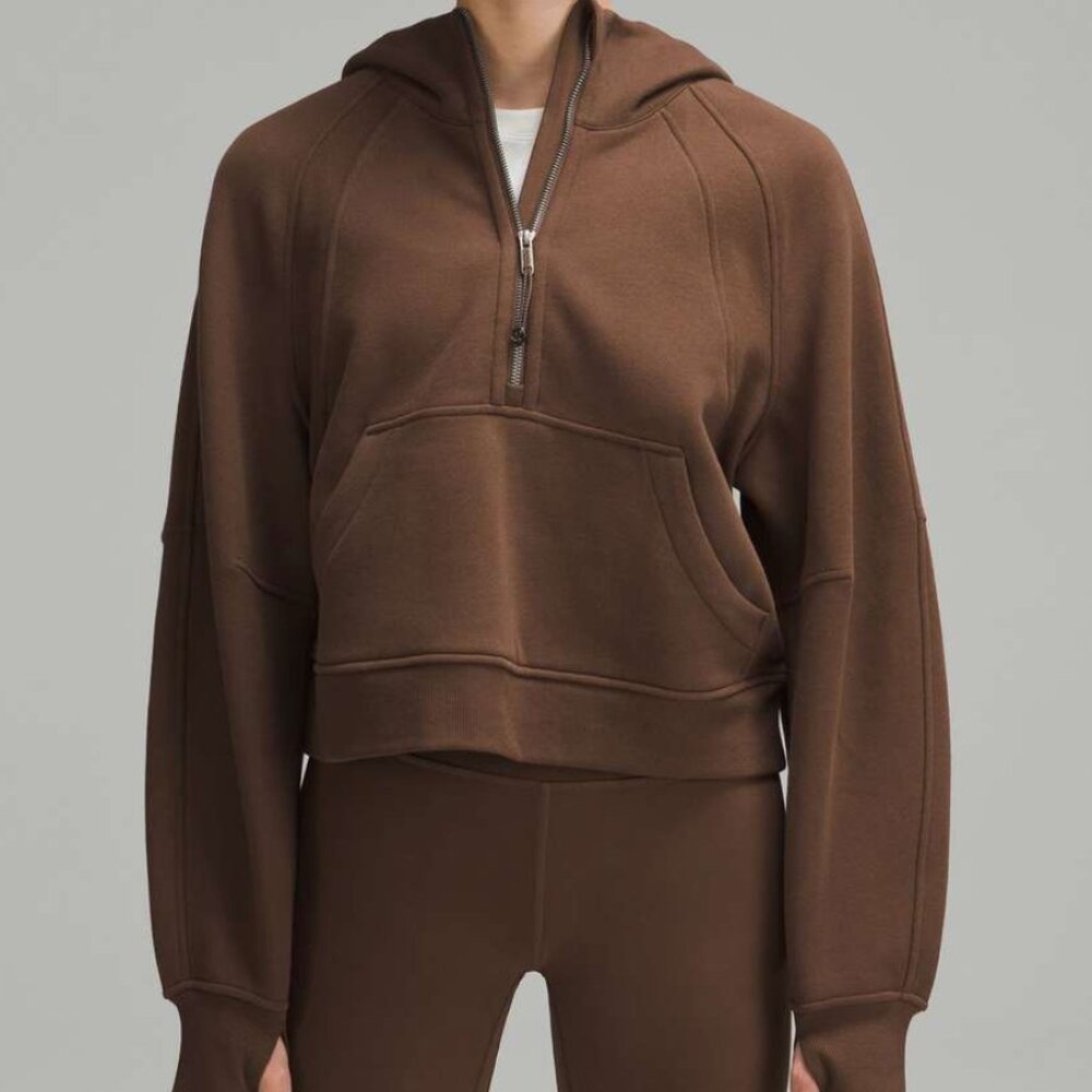 Lululemon oversized half zip hoodie Java size XS/S